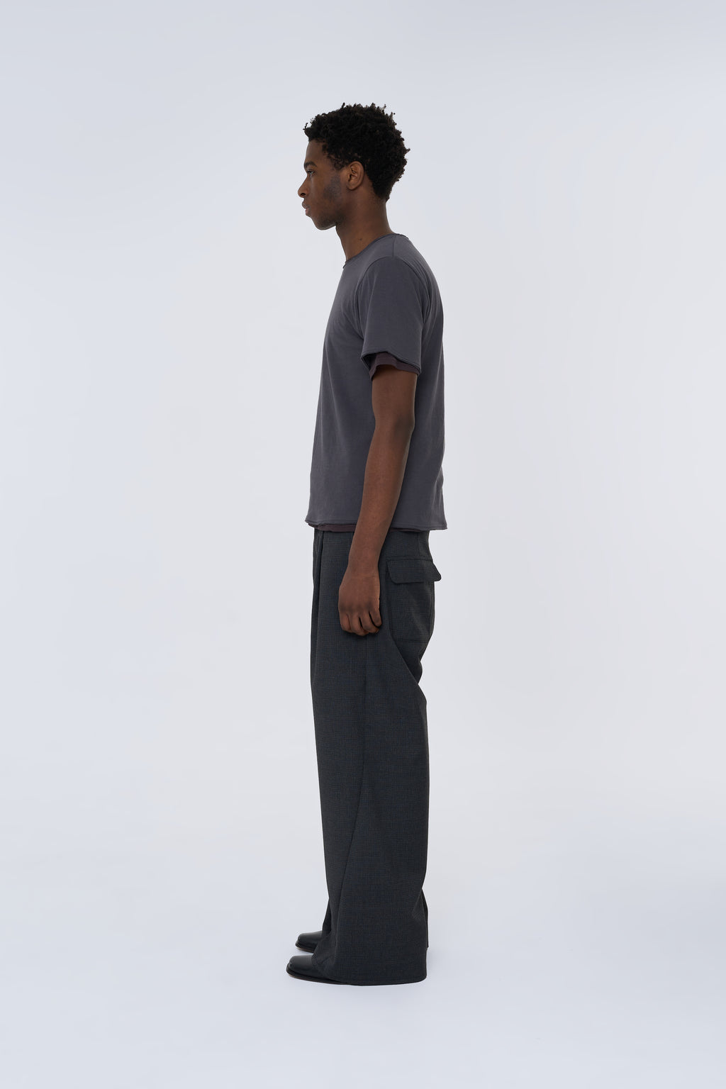 Knee Tuck Slacks