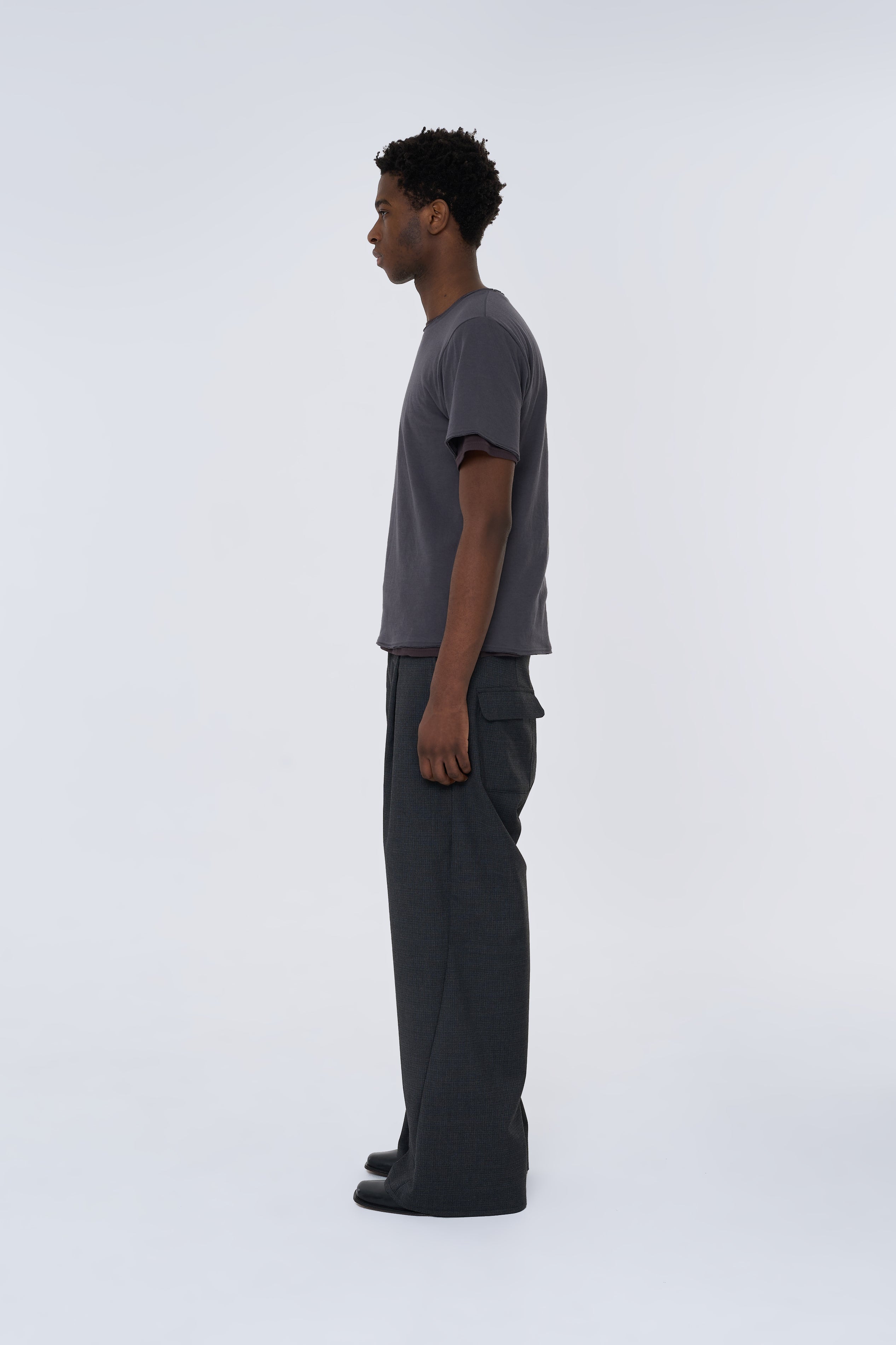 Knee Tuck Slacks