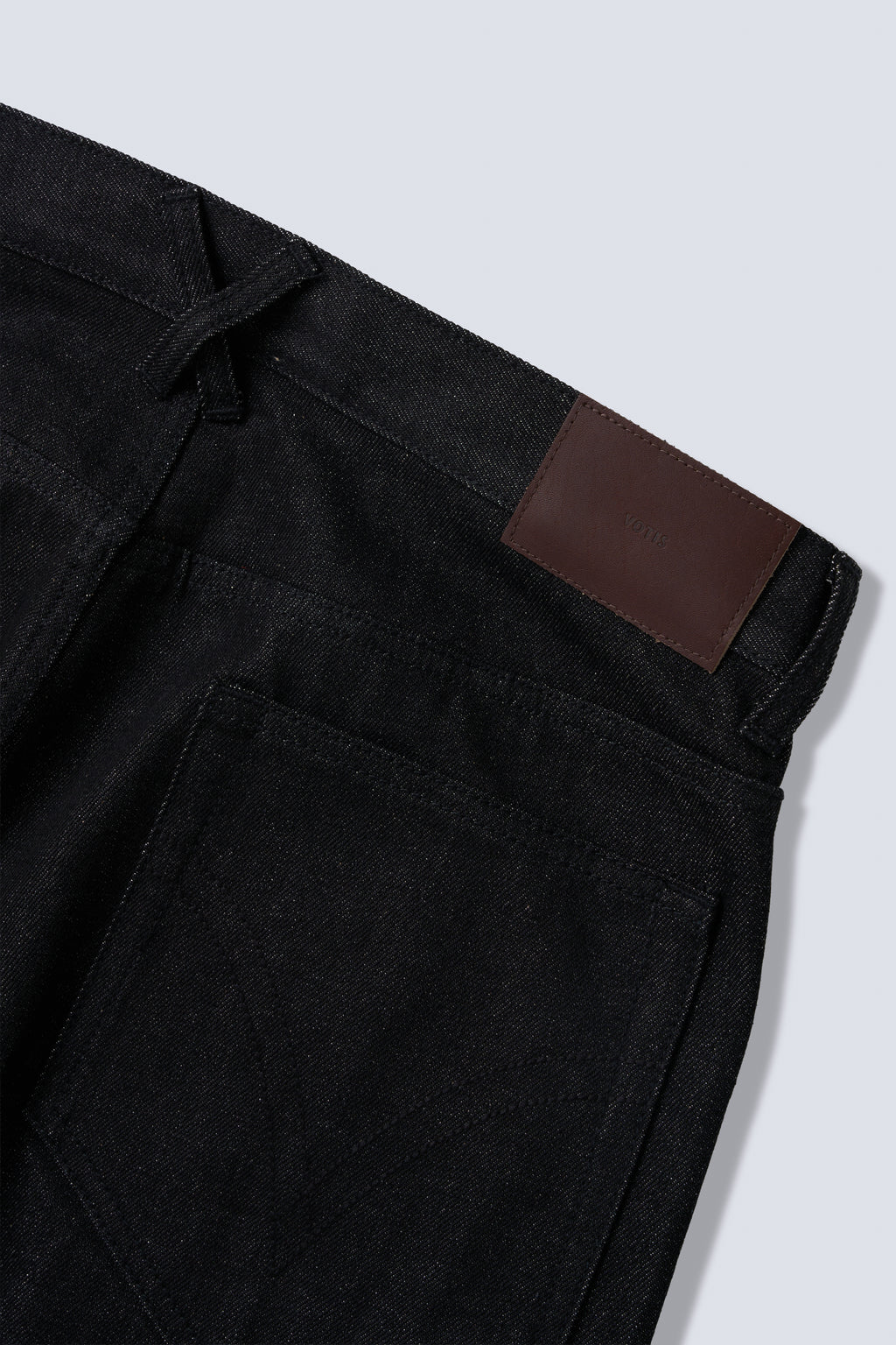 Knee Tuck Flare Denim