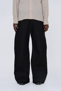 Knee Tuck Flare Denim