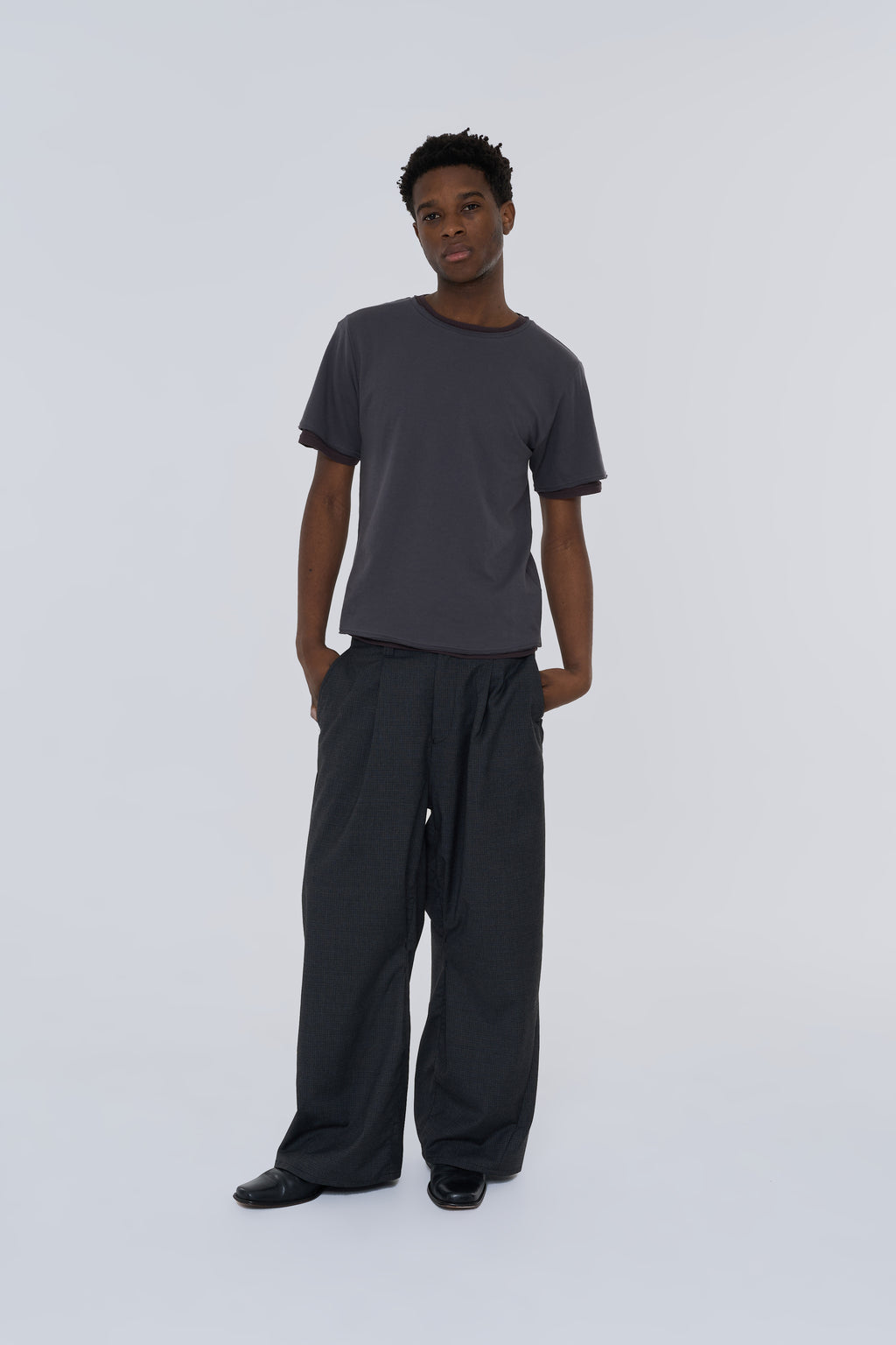 Knee Tuck Slacks