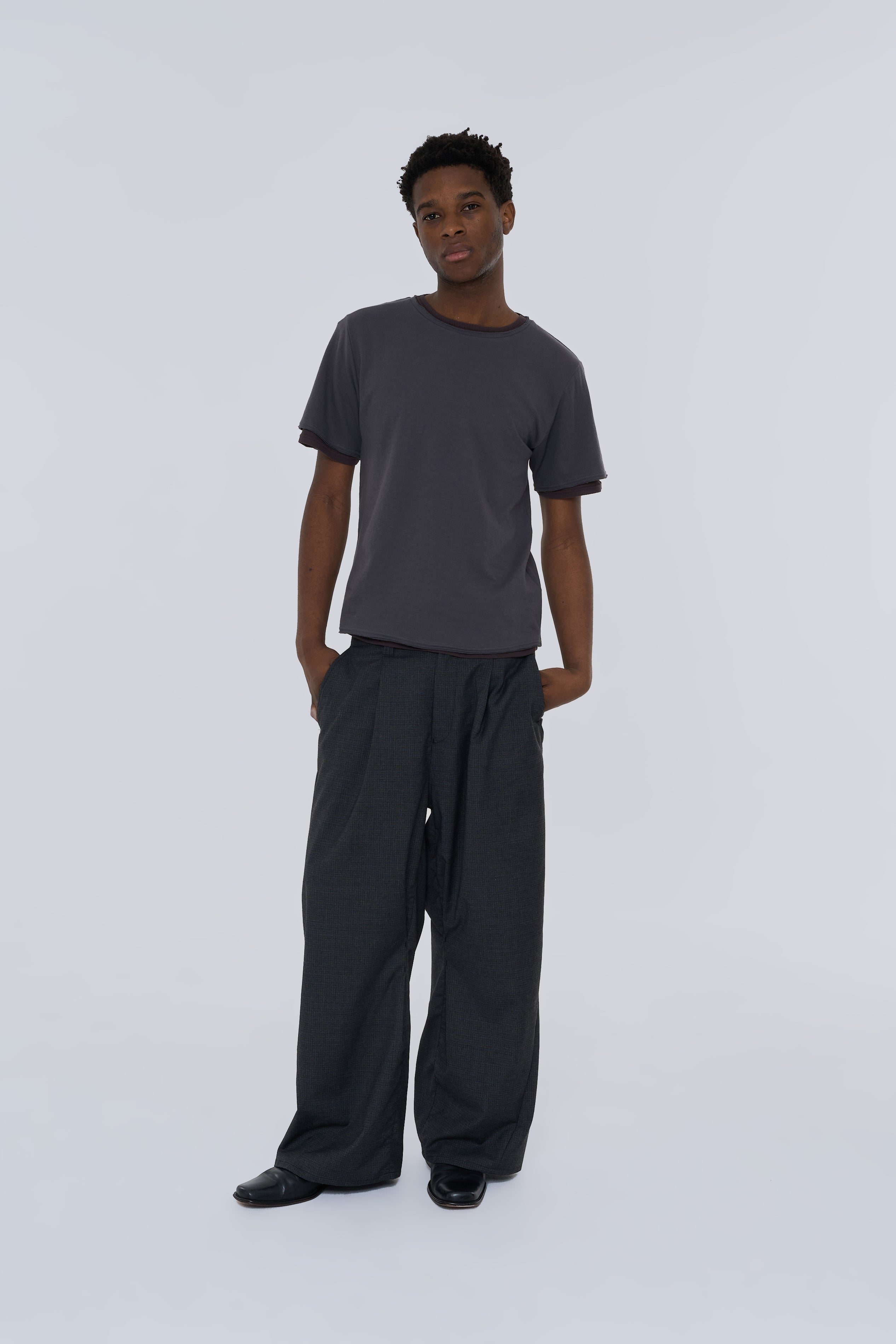 Knee Tuck Slacks
